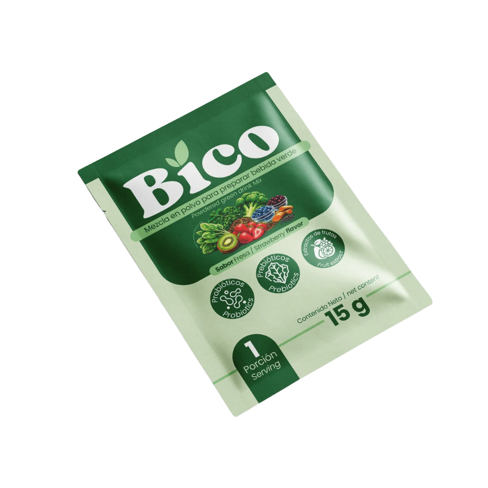 Satchet Batido Verde Super Alimentos