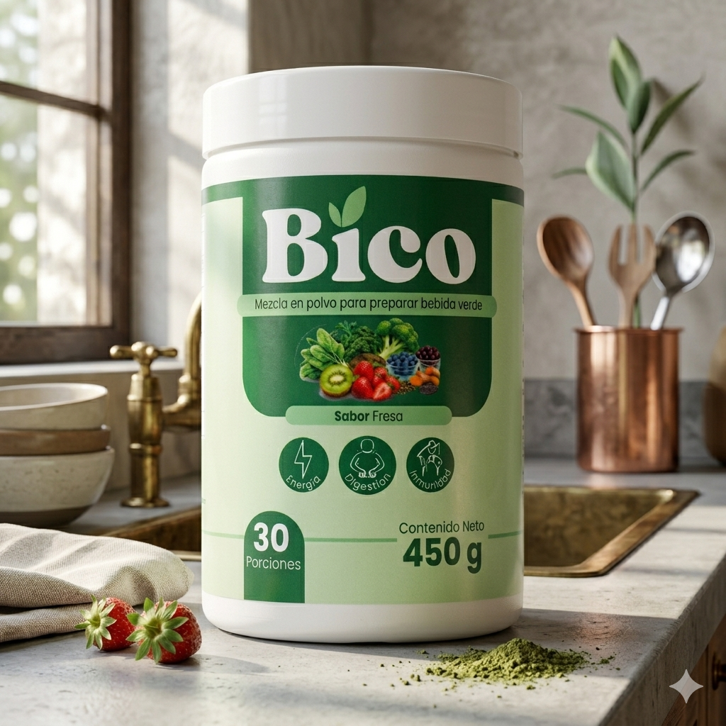 Bico - Bebida verde en polvo